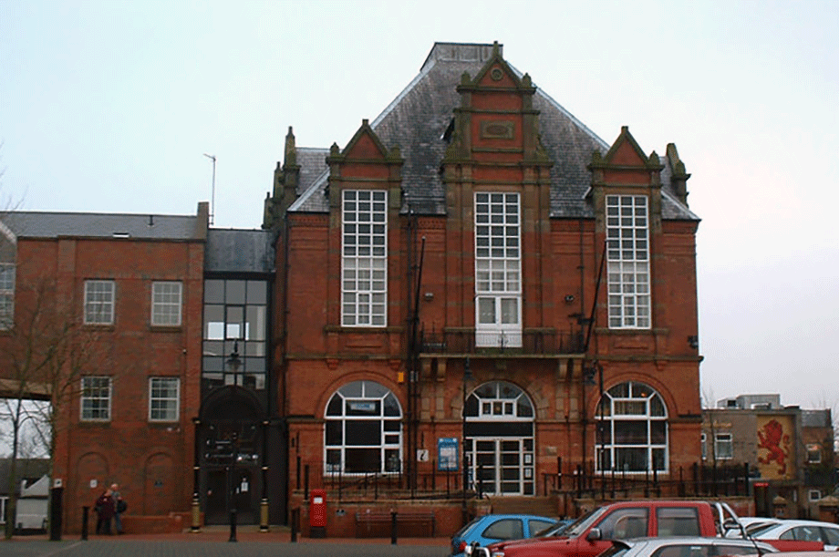 Ripley town hall: headquarters of Amber Valley Borough Council (picture by JThomas, Geograph)