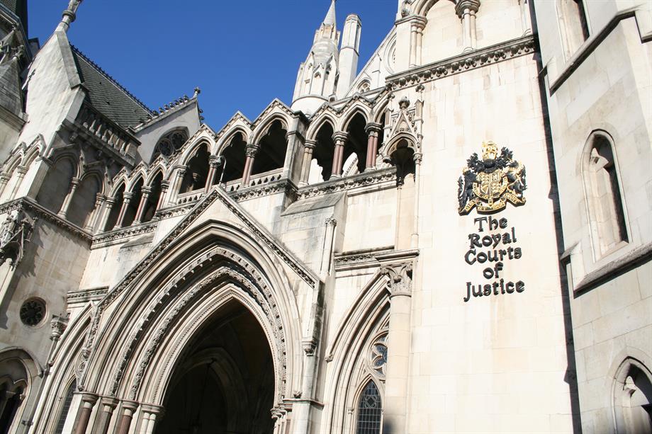 London's Royal Courts of Justice