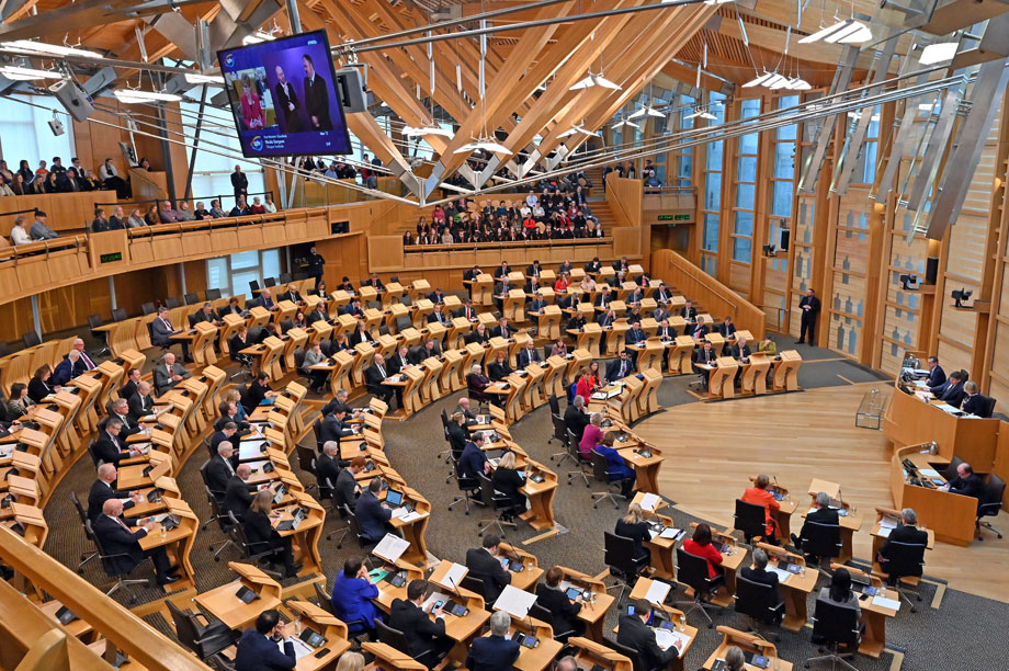 The Scottish Parliament (pic: Getty)