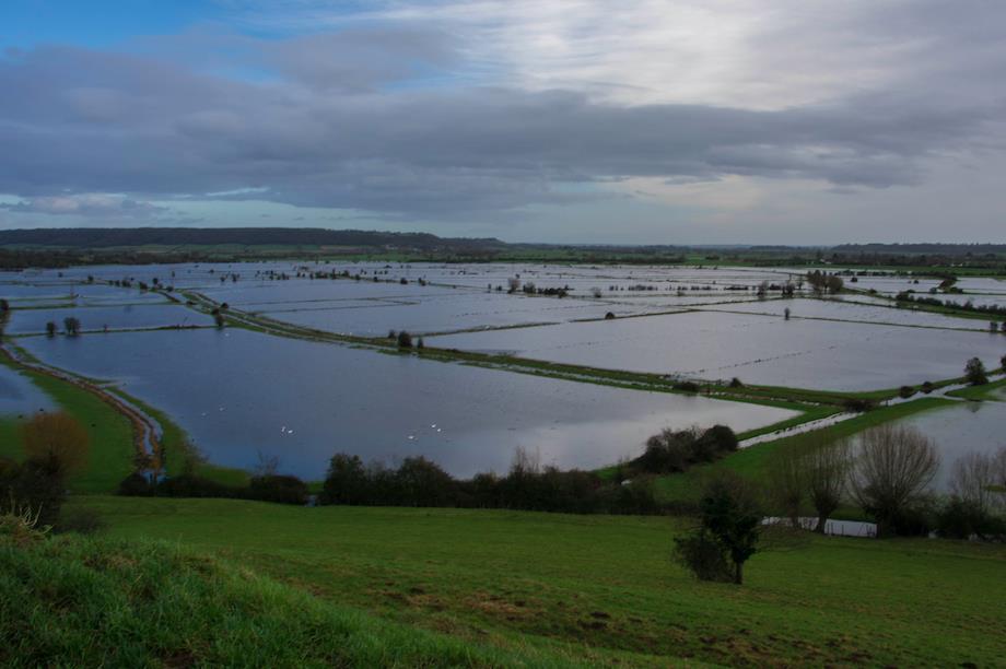 View of the Somerset Levels (Pic: Getty)