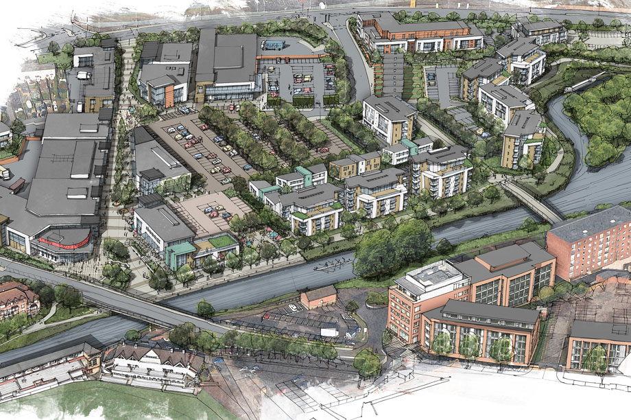 Fresh Taunton Firepool mixeduse plans submitted Planning Resource