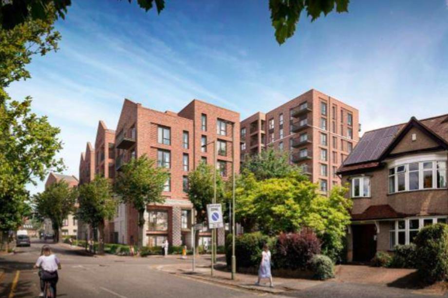 A visualisation of the proposed scheme (Pic: Taylor Wimpey North Thames)