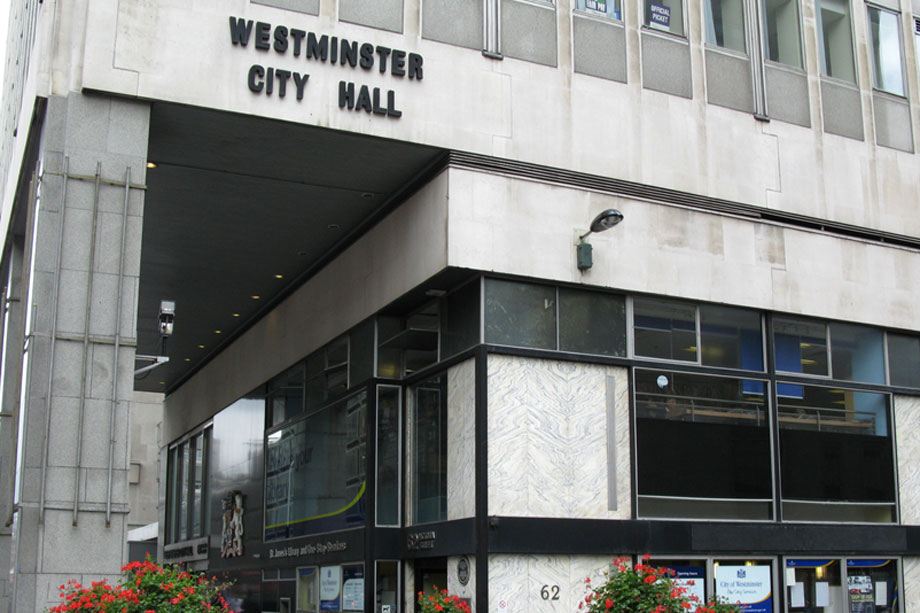 Westminster: local plan to be submitted for examination