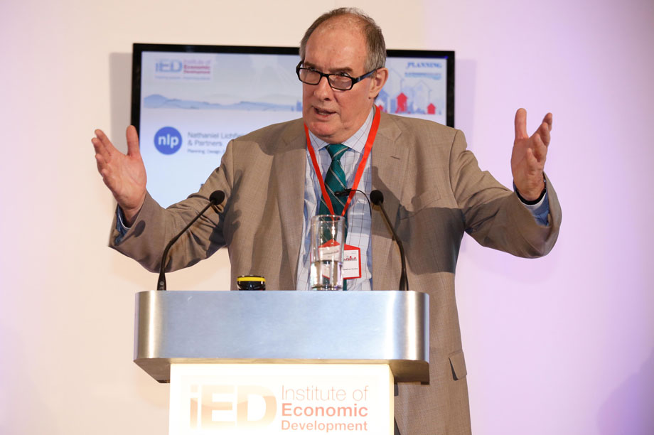 Will Hutton speaking at the IED Annual Conference yesterday