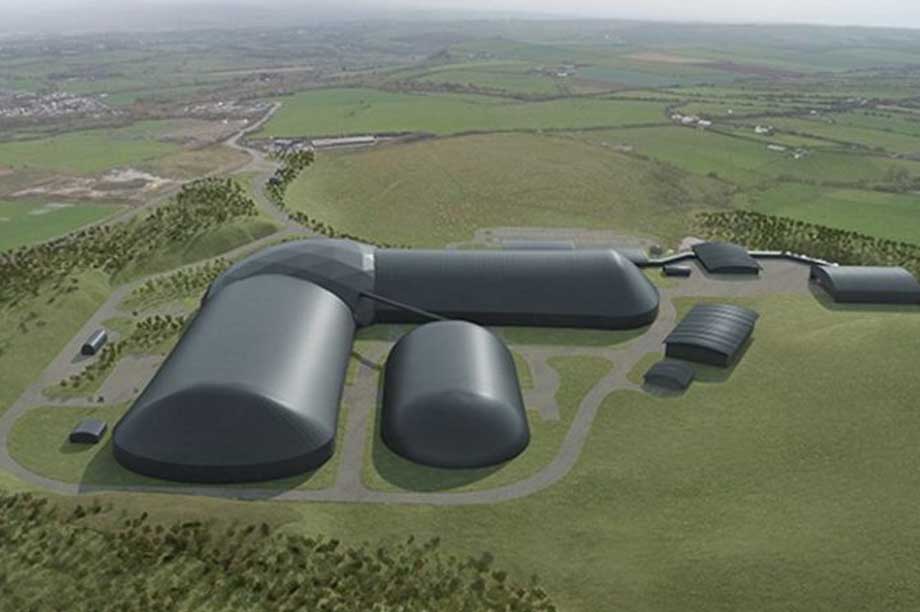 A visualisation of the finished Woodhouse Colliery (Pic: West Cumbria Mining)