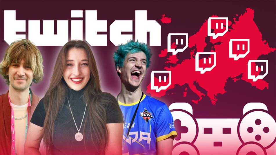 The Twitch streamers Europe: revealed