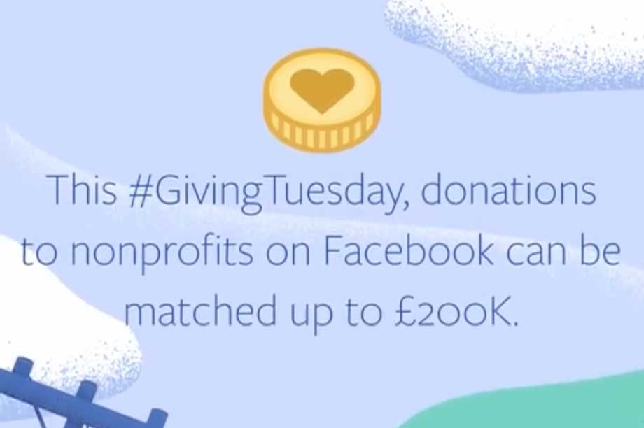 Facebook to matchfund givingtuesday donations Third Sector
