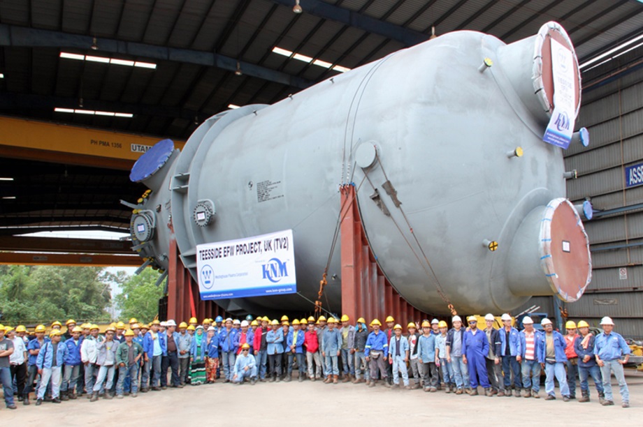 UK: Second Tees Valley plasma gasifier fabricated | ENDS Waste & Bioenergy