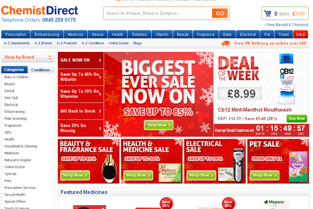 Chemist Direct: appoints Albion to its brand and digital media business