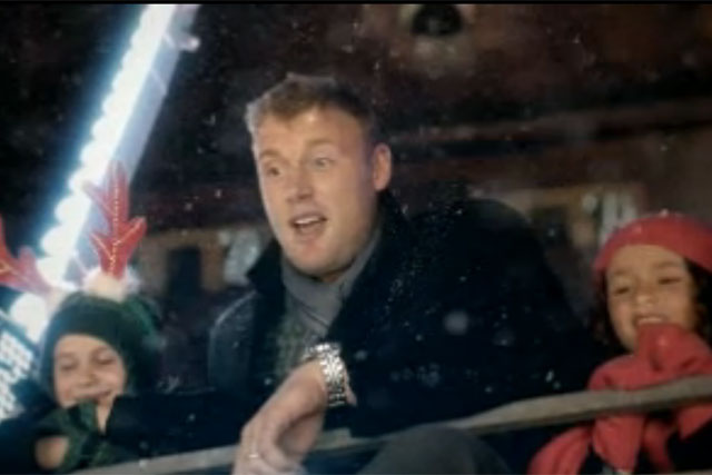 Morrisons: Freddie Flintoff in the Christmas of dreams ad by DLKW Lowe