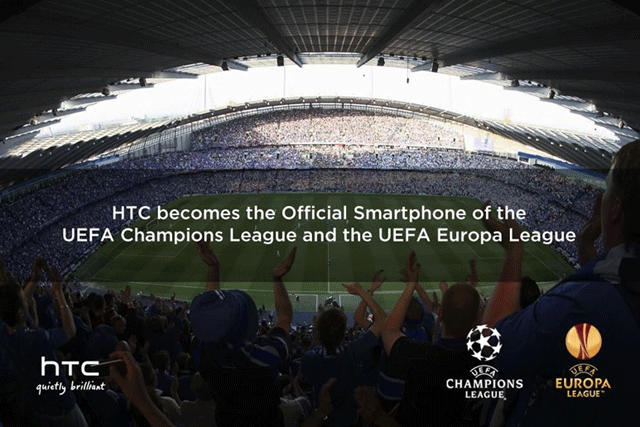 HTC: mobile phone supplier signs three-year partnership deal with UEFA