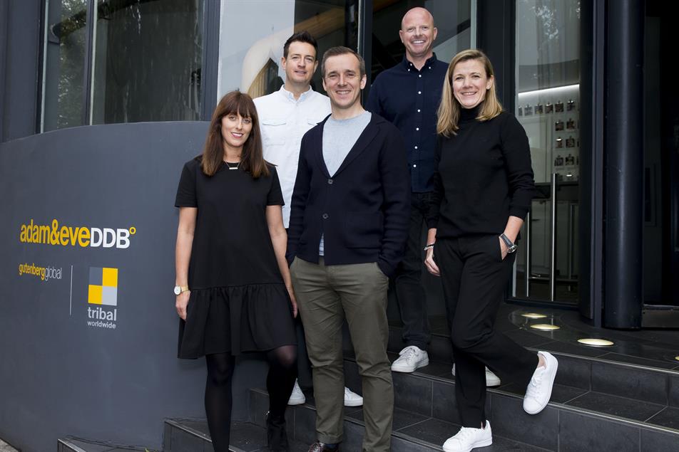 Adam & Eve/DDB promotes five including Ant Nelson and Mike Sutherland