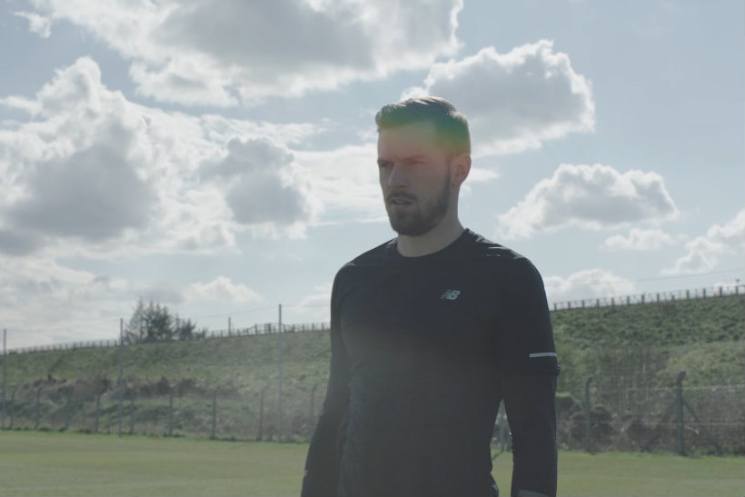 Aaron Ramsey stars in the New Balance ad campaign