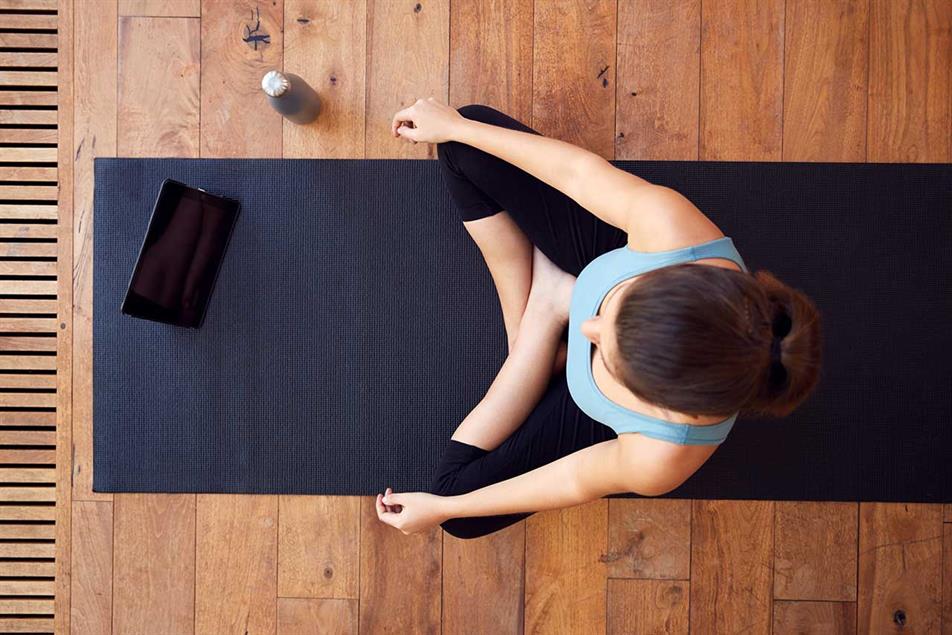 Yoga: various apps are available to support fitness and well-being (Getty Images)
