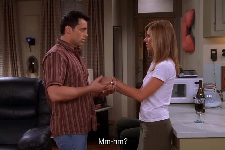 Friends: Joey and Rachel hooked up after living together