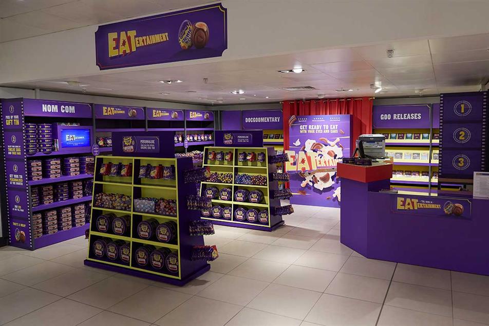 Cadbury Creme Egg: 'video shop' sells chocolate