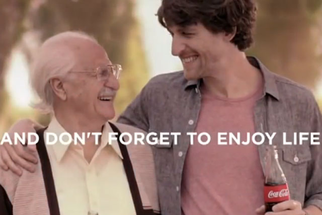 Coca-Cola: 'live like grandpa' TV campaign