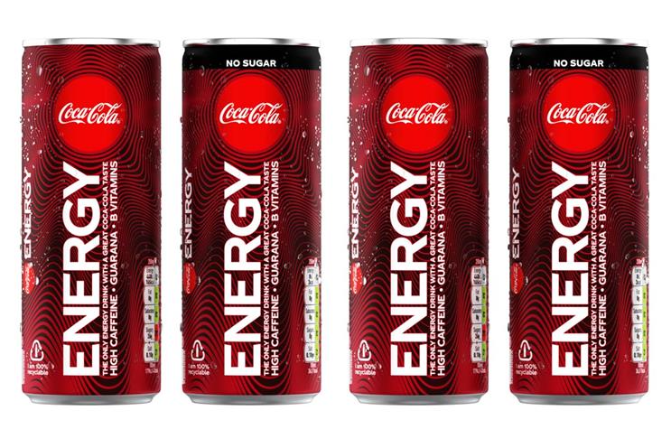 Coca-Cola Energy: not available in the US
