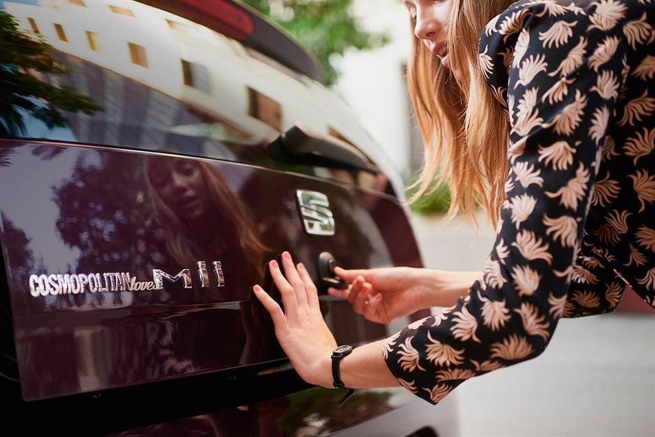 Cosmopolitan partners Seat to launch car for women