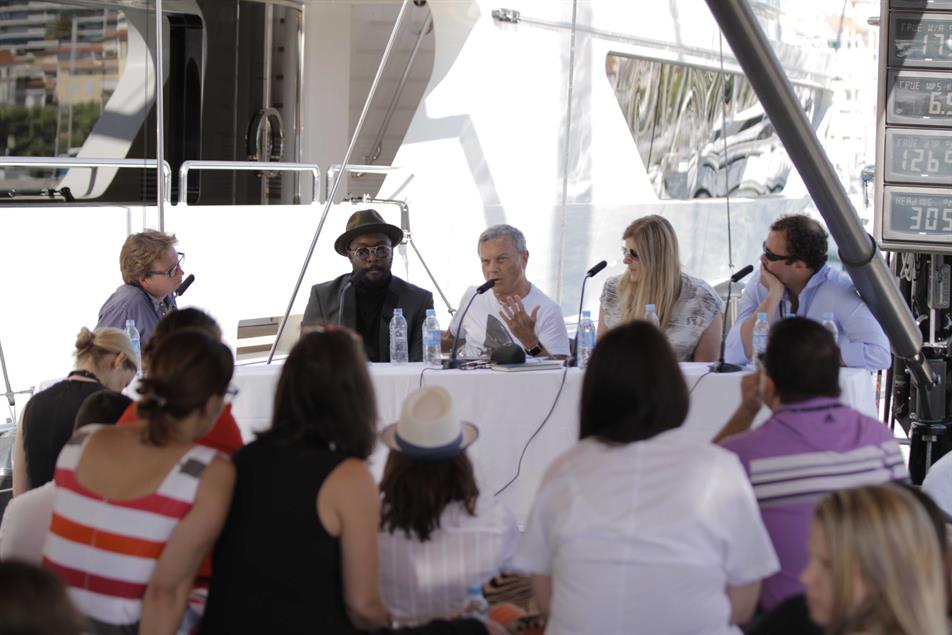 Will.i.am clashes with Martin Sorrell over online ads in Cannes