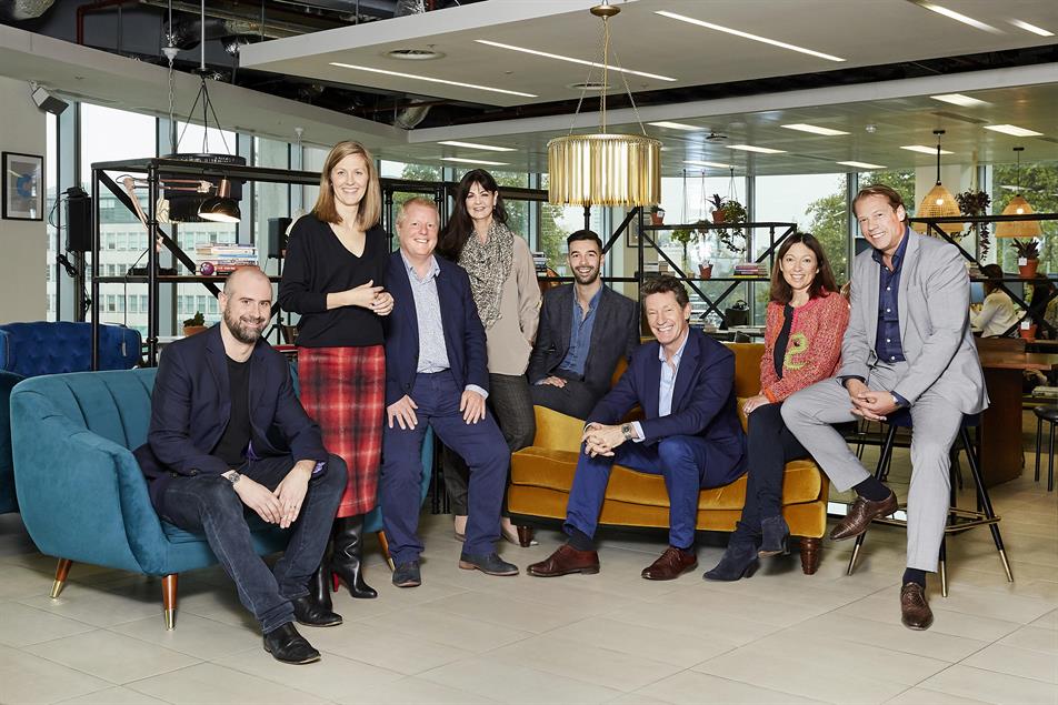Dentsu Aegis: Hook, Sewell, Platts, Tallon, Connelly, Calcraft, Howe and Romijn