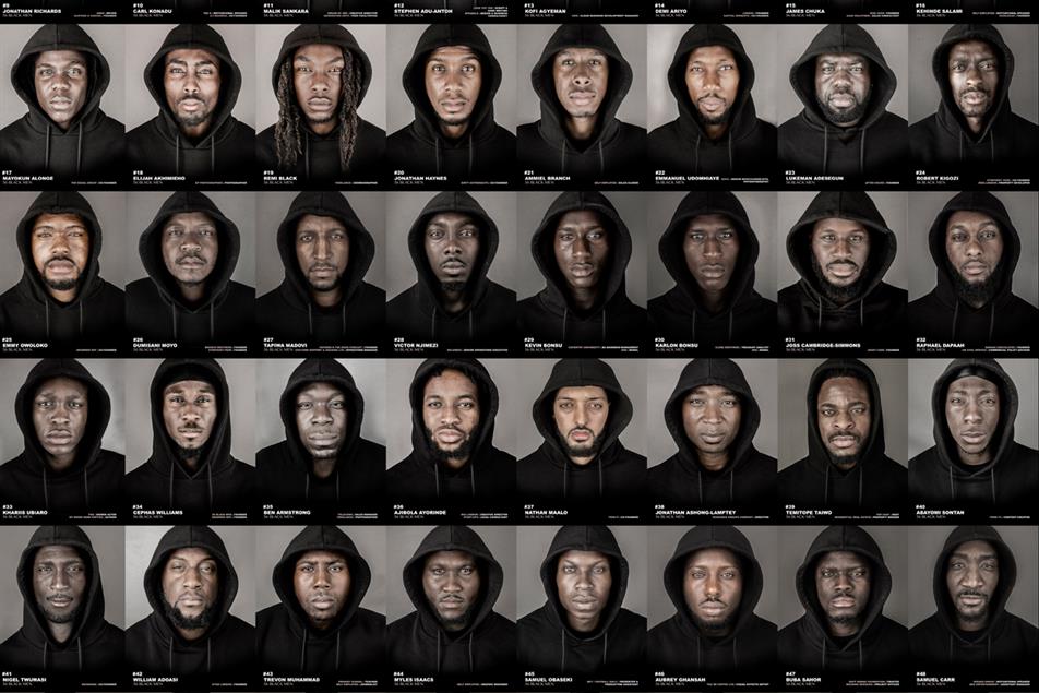 '56 black men': aims to reduce negative stereotypes of black men