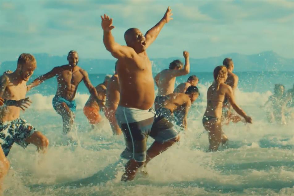 On the Beach: brand launched optimistic campaign in Q4