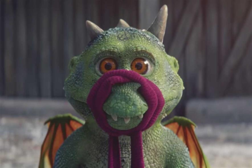 John Lewis & Partners: last year's ad starred lovable dragon Edgar