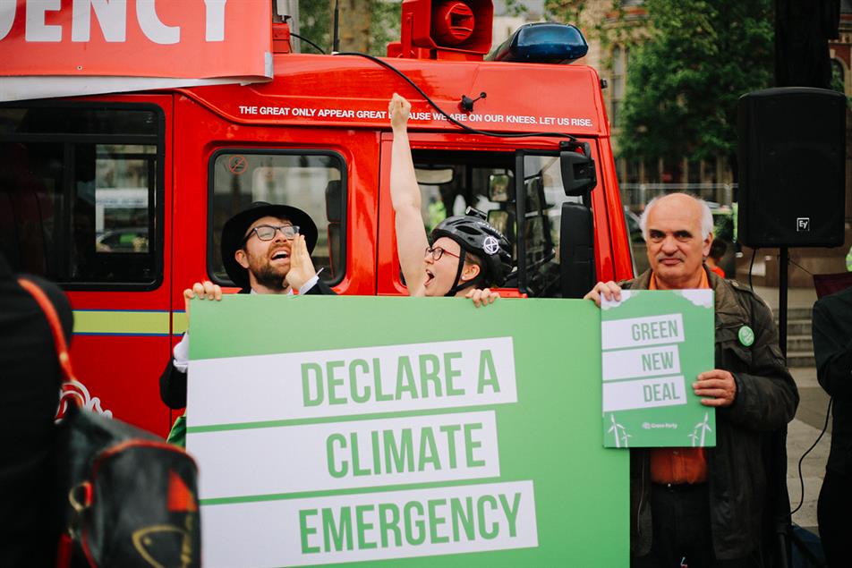Extinction Rebellion: called on adland to tackle climate crisis (picture credit: Extinction Rebellion)