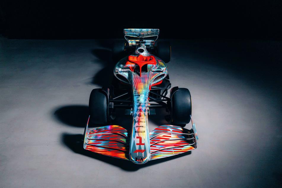 F1: Wieden & Kennedy designed the new livery