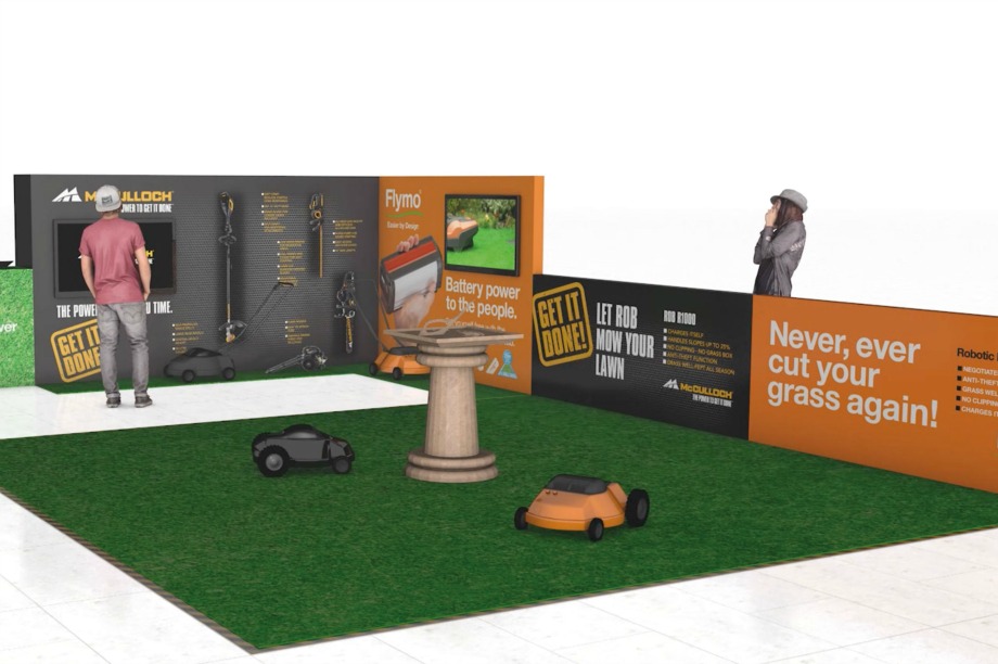 Flymo and McCulloch launch Intu shopping centre campaign