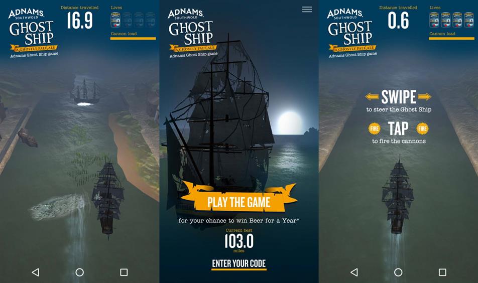 Adnams launches spooky Halloween game for Ghost Ship pale ale