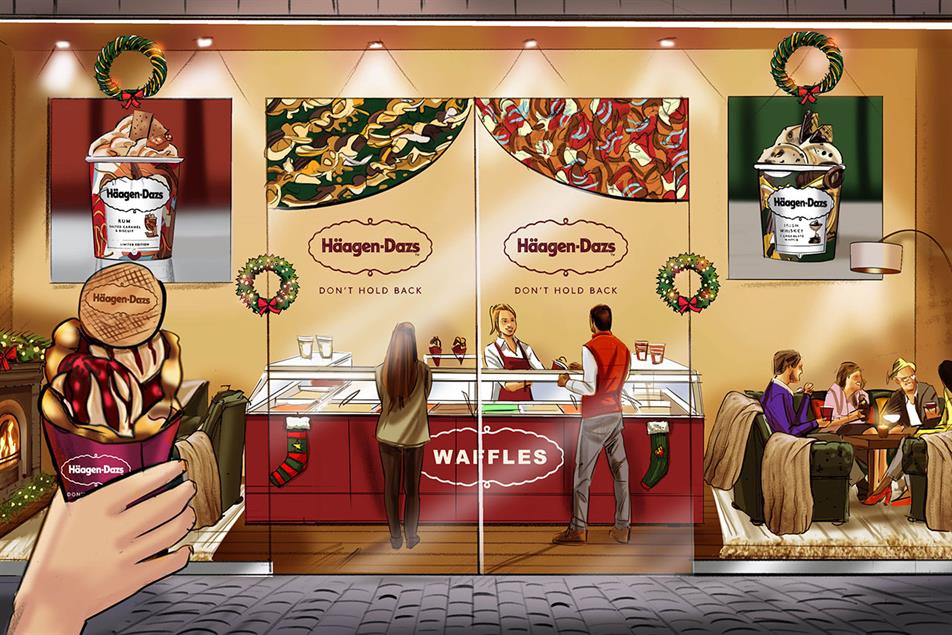 HäagenDazs opens boozy icecream cafe in Covent Garden