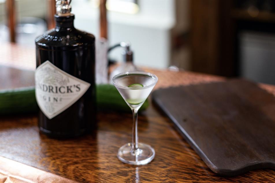 Hendrick's creates martini pop-up bar with drinks inspired by different countries