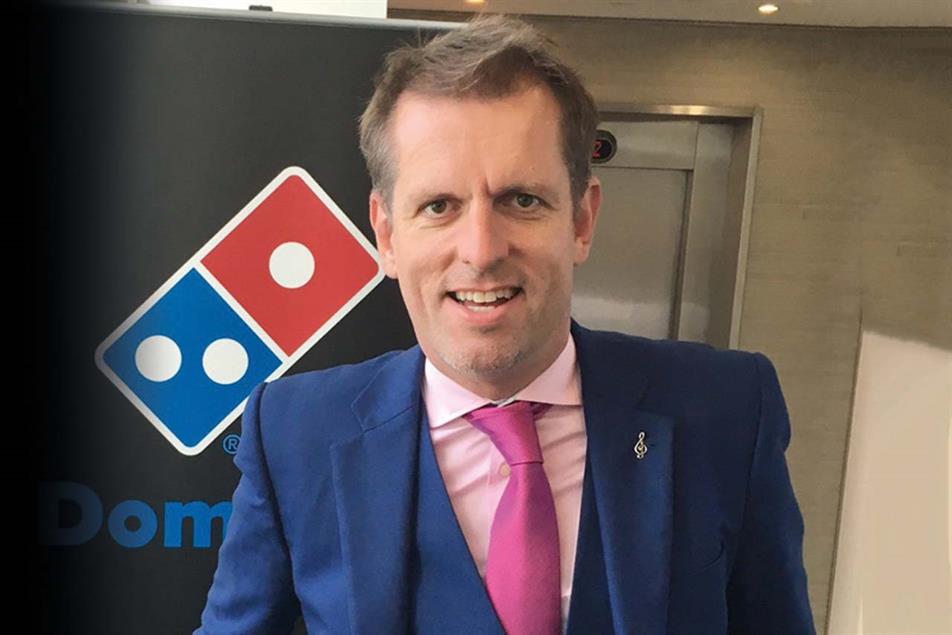 Holdway: leaves Domino's at the end of June