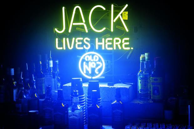 Jack Daniel's uses experiential to communicate a point of view