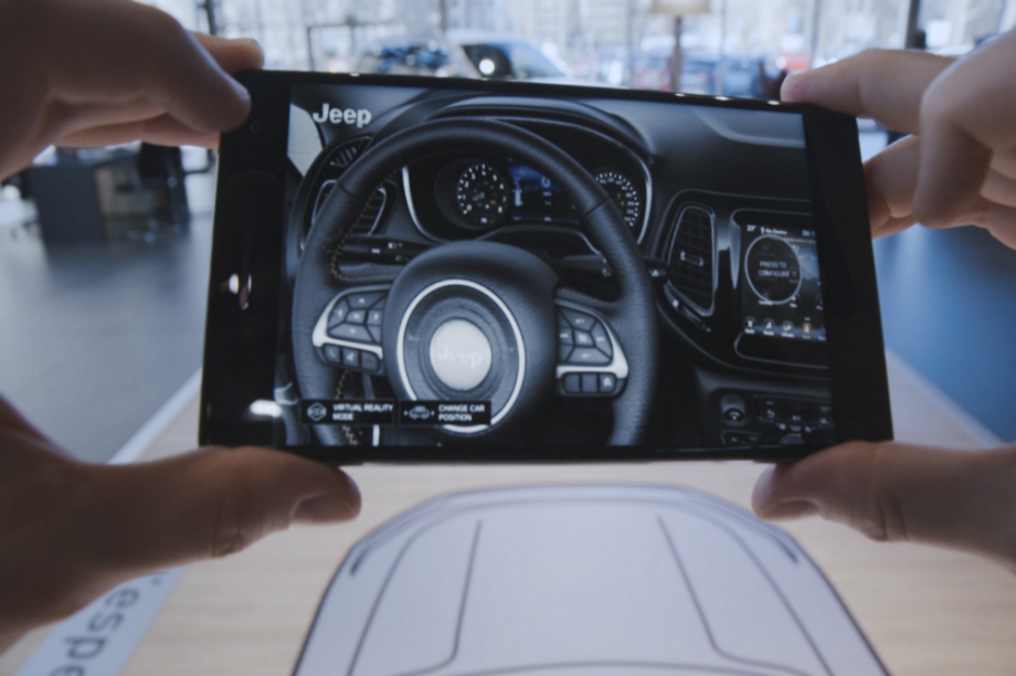 Jeep: augmented reality experience goes live in dealerships