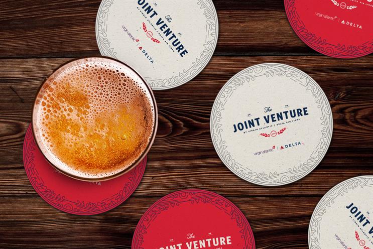 Delta: opened a pop-up pub with Virgin Atlantic last year