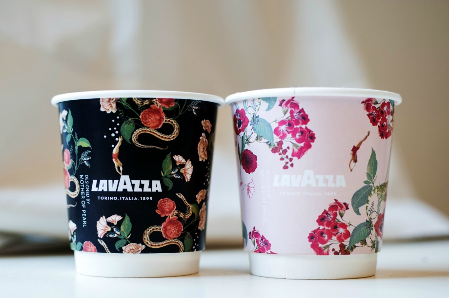 Lavazza Logo Porcelain Cappuccino Cup