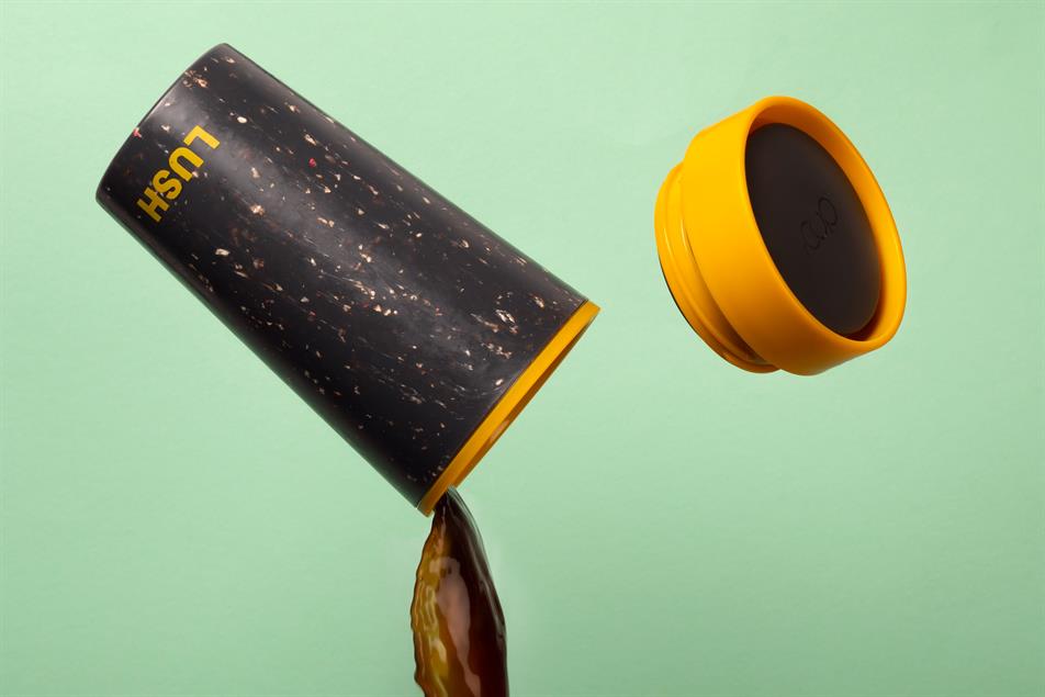 Lush encourages Londoners to ditch single-use coffee cups with pop-up