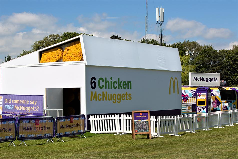 McDonald’s: sharebox festival experience