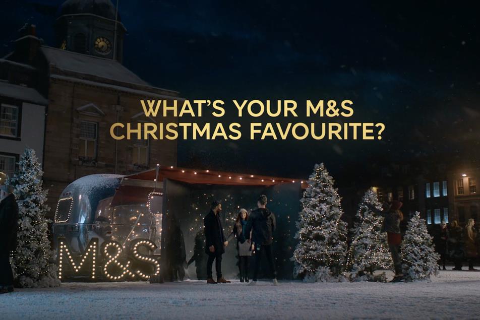 M&S democratises food range with unscripted Christmas ad starring real people