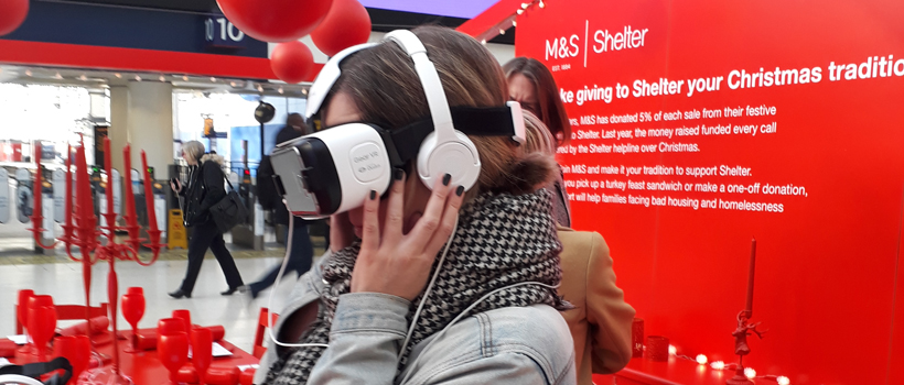 Why Marks & Spencer and Shelter turned to VR