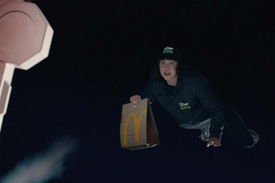 McDelivery: sponsorship idents for movies on ITV are created by Leo Burnett