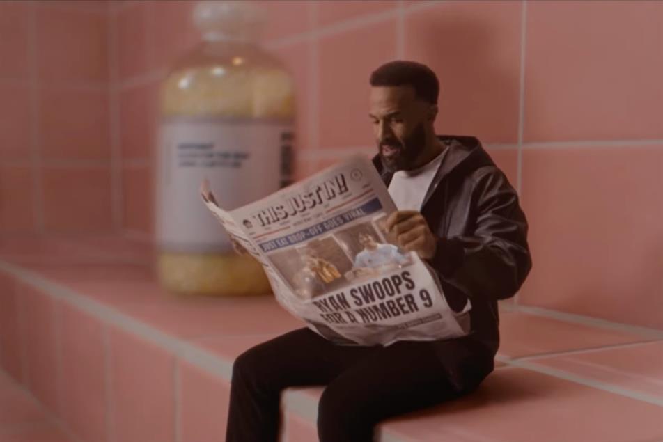 Still from Just Eat ad