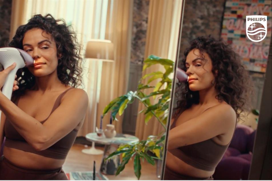 Still from Philips ad