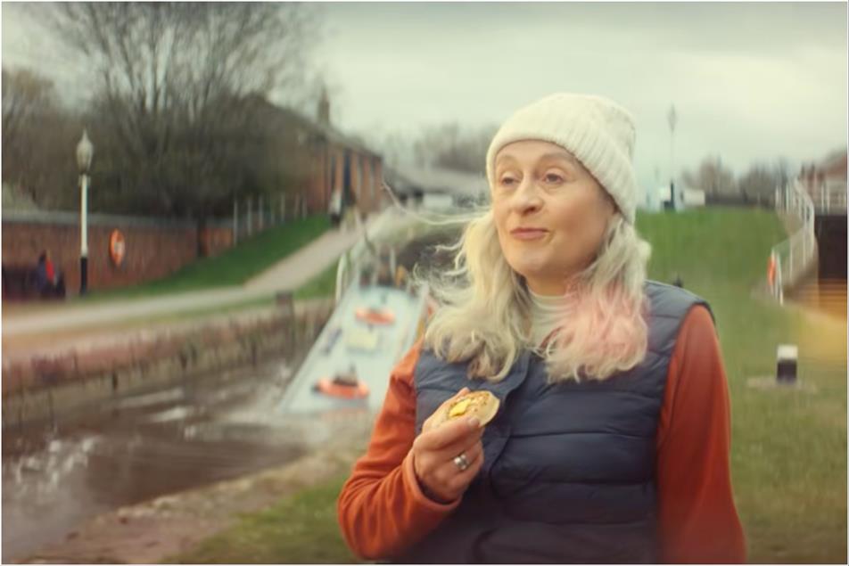 Still from Anchor ad