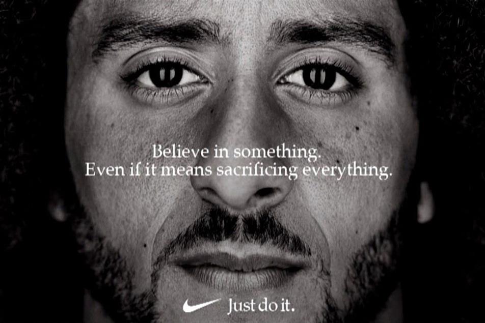 Nike's campaign starring Kaepernick