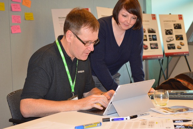 Nissan and Microsoft: one of the three finalists in the companies' Project Innovation