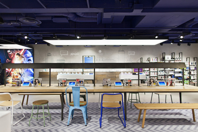O2 goes big with new Apple-esque concept store